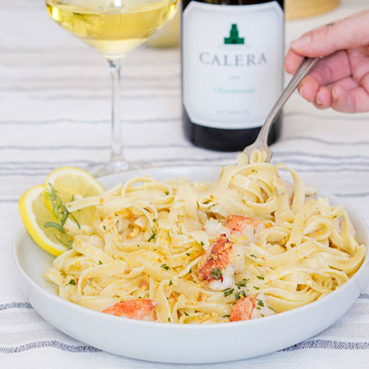 Lobster Lemon Cream Pasta