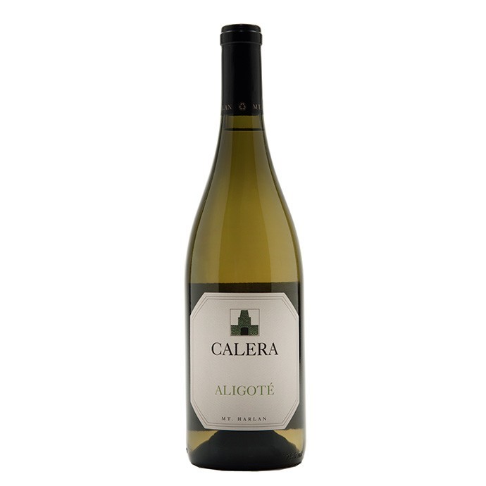 A bottle of Calera Aligote a rare varietal in America