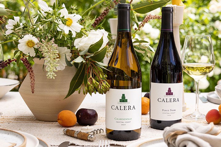 Calera Wine on a table