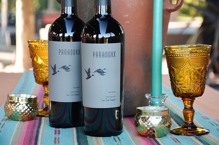 Live Fire Roast event at Paraduxx courtyard